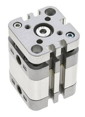ISO 21287 Compacte Dubbelwerkende Cilinder 32-10mm - Magnetisch - Niet-roterend