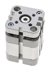 ISO 21287 Compacte Dubbelwerkende Cilinder 32-10mm - Magnetisch - Niet-roterend