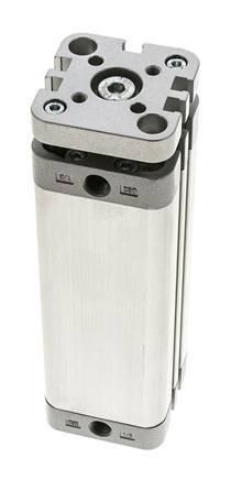 ISO 21287 Compacte Dubbelwerkende Cilinder 32-100mm - Magnetisch - Niet-roterend