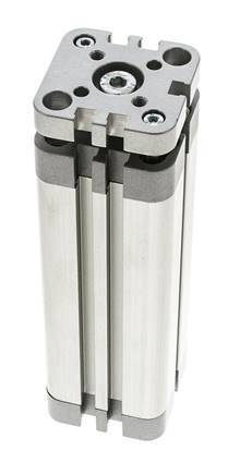 ISO 21287 Compacte Dubbelwerkende Cilinder 32-100mm - Magnetisch - Niet-roterend