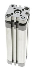 ISO 21287 Compacte Dubbelwerkende Cilinder 32-100mm - Magnetisch - Niet-roterend