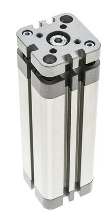 ISO 21287 Compacte Dubbelwerkende Cilinder 32-100mm - Magnetisch - Niet-roterend