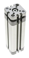 ISO 21287 Compacte Dubbelwerkende Cilinder 32-100mm - Magnetisch - Niet-roterend