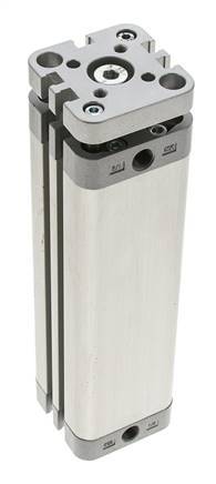 ISO 21287 Compacte Dubbelwerkende Cilinder 32-125mm - Magnetisch - Niet-roterend