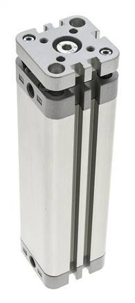 ISO 21287 Compacte Dubbelwerkende Cilinder 32-125mm - Magnetisch - Niet-roterend
