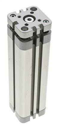ISO 21287 Compacte Dubbelwerkende Cilinder 32-125mm - Magnetisch - Niet-roterend