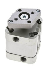 ISO 21287 Compacte Dubbelwerkende Cilinder 32-15mm - Magnetisch - Niet-roterend
