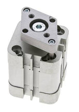 ISO 21287 Compacte Dubbelwerkende Cilinder 32-15mm - Magnetisch - Niet-roterend