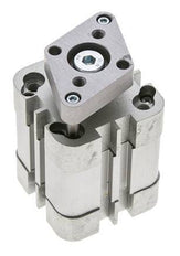 ISO 21287 Compacte Dubbelwerkende Cilinder 32-15mm - Magnetisch - Niet-roterend