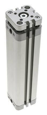 ISO 21287 Compacte Dubbelwerkende Cilinder 32-150mm - Magnetisch - Niet-roterend