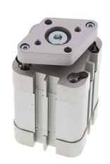 ISO 21287 Compacte Dubbelwerkende Cilinder 32-25mm - Magnetisch - Niet-roterend