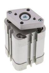 ISO 21287 Compacte Dubbelwerkende Cilinder 32-25mm - Magnetisch - Niet-roterend