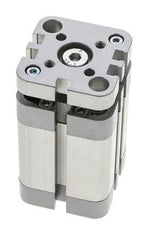 ISO 21287 Compacte Dubbelwerkende Cilinder 32-30mm - Magnetisch - Niet-roterend