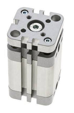 ISO 21287 Compacte Dubbelwerkende Cilinder 32-30mm - Magnetisch - Niet-roterend