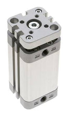 ISO 21287 Compacte Dubbelwerkende Cilinder 32-50mm - Magnetisch - Niet-roterend