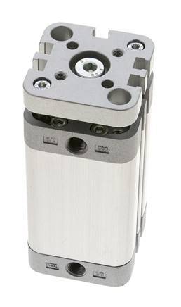 ISO 21287 Compacte Dubbelwerkende Cilinder 32-50mm - Magnetisch - Niet-roterend