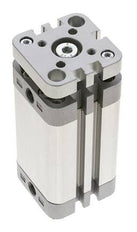 ISO 21287 Compacte Dubbelwerkende Cilinder 32-50mm - Magnetisch - Niet-roterend