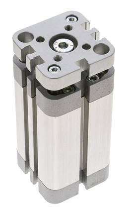 ISO 21287 Compacte Dubbelwerkende Cilinder 32-50mm - Magnetisch - Niet-roterend