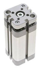ISO 21287 Compacte Dubbelwerkende Cilinder 32-50mm - Magnetisch - Niet-roterend