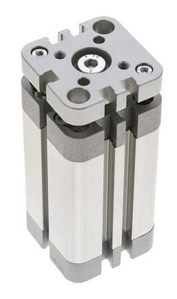 ISO 21287 Compacte Dubbelwerkende Cilinder 32-50mm - Magnetisch - Niet-roterend