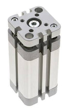 ISO 21287 Compacte Dubbelwerkende Cilinder 32-50mm - Magnetisch - Niet-roterend