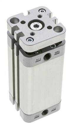 ISO 21287 Compacte Dubbelwerkende Cilinder 32-60mm - Magnetisch - Niet-roterend