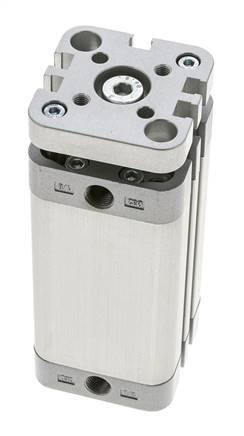 ISO 21287 Compacte Dubbelwerkende Cilinder 32-60mm - Magnetisch - Niet-roterend