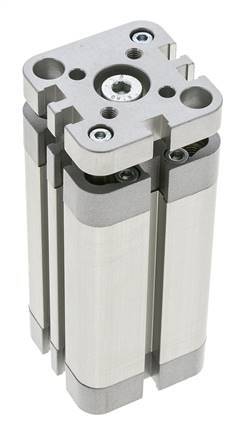ISO 21287 Compacte Dubbelwerkende Cilinder 32-60mm - Magnetisch - Niet-roterend
