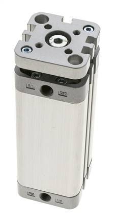 ISO 21287 Compacte Dubbelwerkende Cilinder 32-80mm - Magnetisch - Niet-roterend