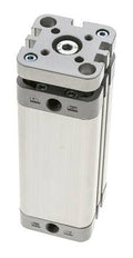 ISO 21287 Compacte Dubbelwerkende Cilinder 32-80mm - Magnetisch - Niet-roterend