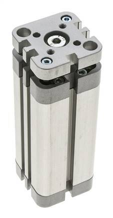 ISO 21287 Compacte Dubbelwerkende Cilinder 32-80mm - Magnetisch - Niet-roterend