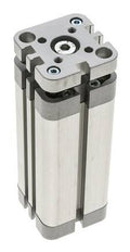 ISO 21287 Compacte Dubbelwerkende Cilinder 32-80mm - Magnetisch - Niet-roterend