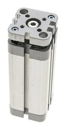 ISO 21287 Compacte Dubbelwerkende Cilinder 32-80mm - Magnetisch - Niet-roterend