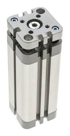 ISO 21287 Compacte Dubbelwerkende Cilinder 32-80mm - Magnetisch - Niet-roterend