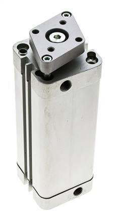 ISO 21287 Compacte Dubbelwerkende Cilinder 40-100mm - Magnetisch - Niet-roterend