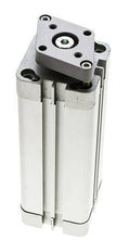 ISO 21287 Compacte Dubbelwerkende Cilinder 40-100mm - Magnetisch - Niet-roterend