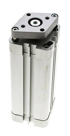 ISO 21287 Compacte Dubbelwerkende Cilinder 40-100mm - Magnetisch - Niet-roterend