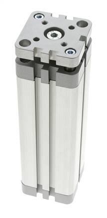 ISO 21287 Compacte Dubbelwerkende Cilinder 40-125mm - Magnetisch - Niet-roterend