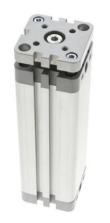 ISO 21287 Compacte Dubbelwerkende Cilinder 40-125mm - Magnetisch - Niet-roterend