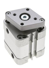 ISO 21287 Compacte Dubbelwerkende Cilinder 40-15mm - Magnetisch - Niet-roterend