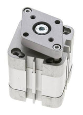 ISO 21287 Compacte Dubbelwerkende Cilinder 40-15mm - Magnetisch - Niet-roterend