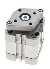 ISO 21287 Compacte Dubbelwerkende Cilinder 40-15mm - Magnetisch - Niet-roterend
