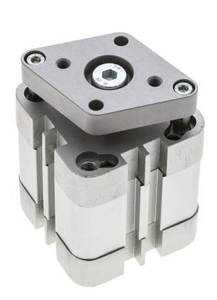 ISO 21287 Compacte Dubbelwerkende Cilinder 40-15mm - Magnetisch - Niet-roterend