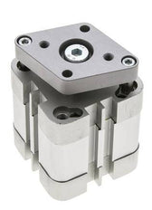 ISO 21287 Compacte Dubbelwerkende Cilinder 40-15mm - Magnetisch - Niet-roterend