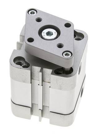 ISO 21287 Compacte Dubbelwerkende Cilinder 40-15mm - Magnetisch - Niet-roterend