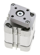 ISO 21287 Compacte Dubbelwerkende Cilinder 40-15mm - Magnetisch - Niet-roterend