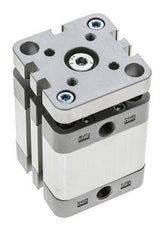 ISO 21287 Compacte Dubbelwerkende Cilinder 40-20mm - Magnetisch - Niet-roterend