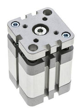 ISO 21287 Compacte Dubbelwerkende Cilinder 40-20mm - Magnetisch - Niet-roterend