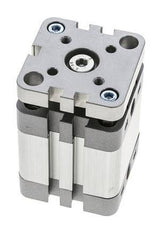 ISO 21287 Compacte Dubbelwerkende Cilinder 40-20mm - Magnetisch - Niet-roterend