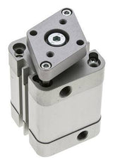 ISO 21287 Compacte Dubbelwerkende Cilinder 40-25mm - Magnetisch - Niet-roterend